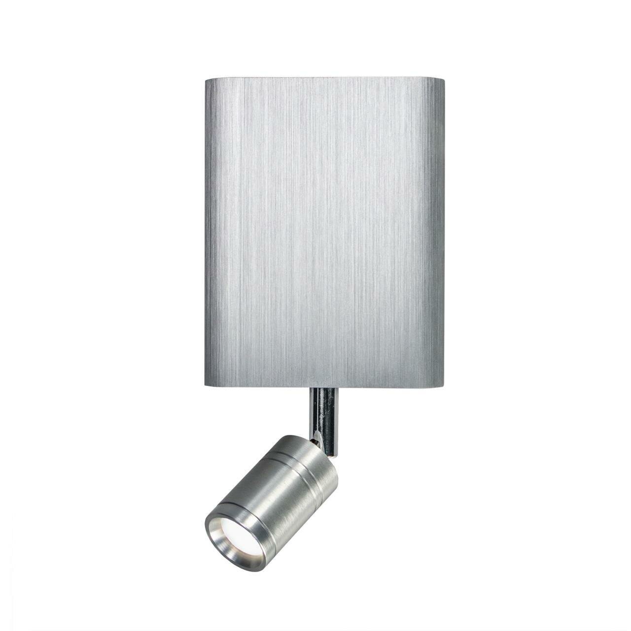 Бра Citilux Декарт CL704411, LED 6 Вт, серый, хай-тек стиль, плафон металл