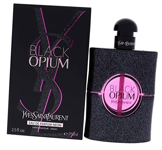 Yves Saint Laurent Black Opium Neon 75 мл духи для женщин / Розовый Блэк Опиум Неон