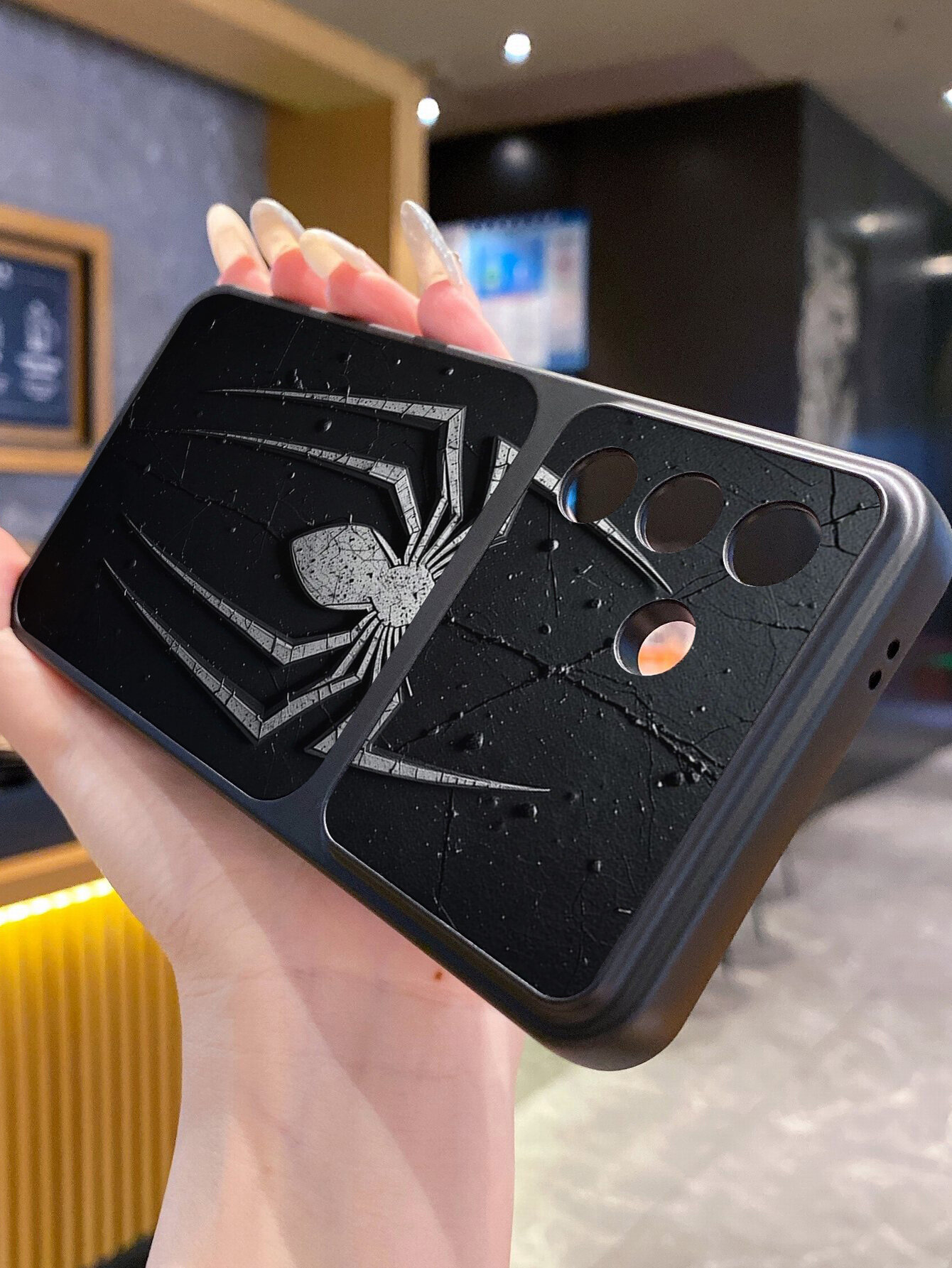 Чехол для Samsung Galaxy A17(Самсунг A17) из двух частей из искусственной кожи, морская черепаха-паук, мягкая обложка