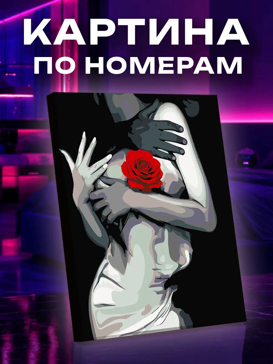 Картина по номерам Страсть