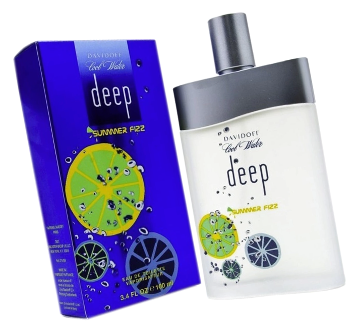 Davidoff Cool Water Deep Summer Fizz парфюм 100 мл для мужчин - Давыдов Кул Саммер Физ