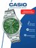 Наручные часы CASIO Collection, зеленый