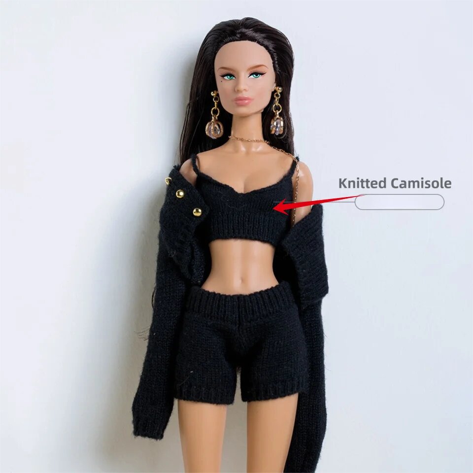 Набор одежды для куклы Xianxian Princess 30 см Black 1 pcs vest
