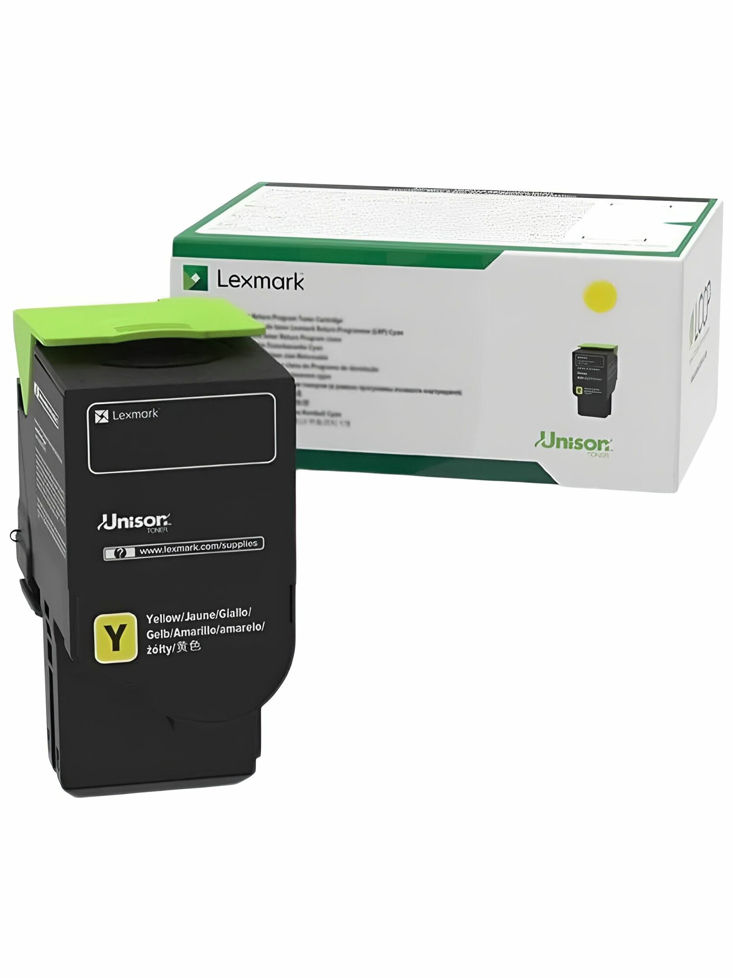 Картридж Lexmark 78C5XYE, жёлтый для Lexmark CS421dn/ CX421adn (5000 стр.)