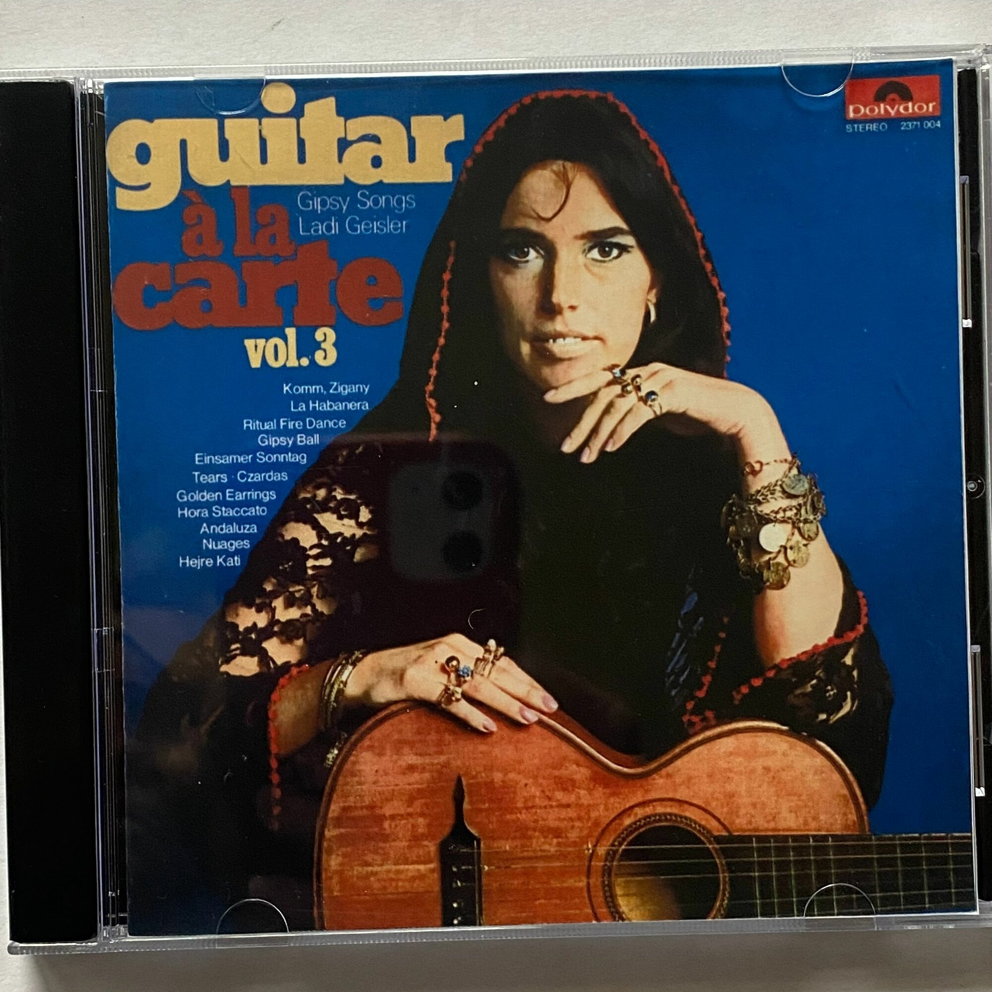 Компакт-диск(CD). Ladi Geisler Gipsy Songs. Guitar la Carte Vol. 3