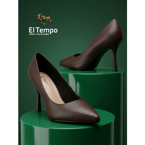 фото Туфли el tempo, размер 39, бордовый