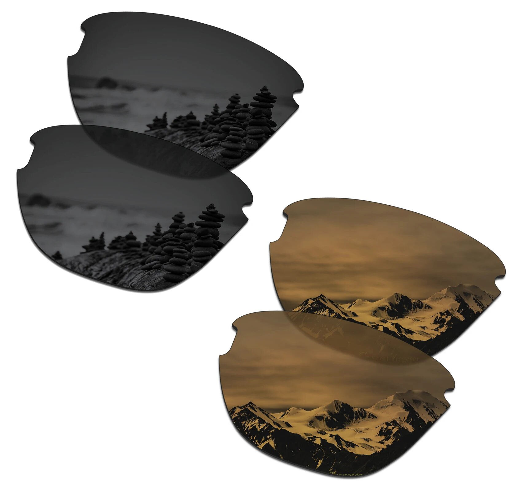 Сменные линзы Oakley Frogskins Lite Black-Bronze Gold