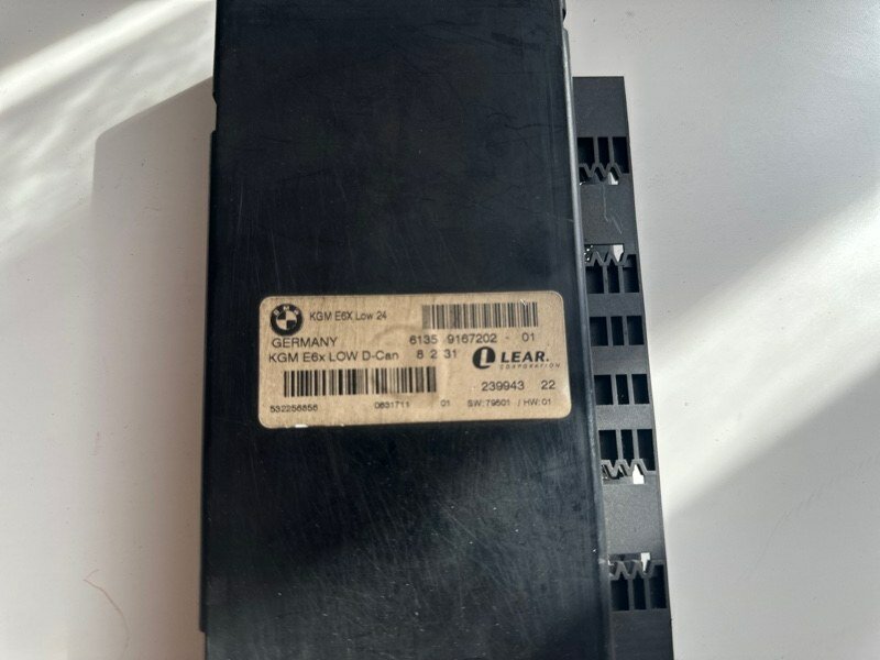 Блок комфорта BMW 5 E60 61359167205