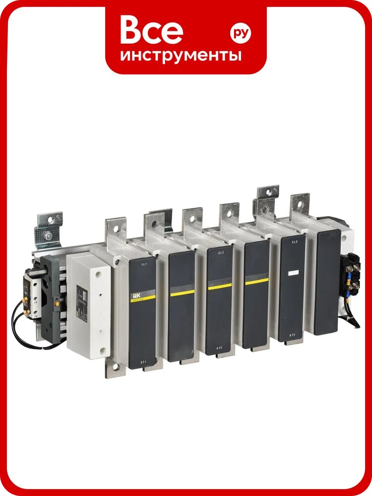 Контактор IEK КТИ-81000 1000А 230В/АС3 KKT80-1000-230-10