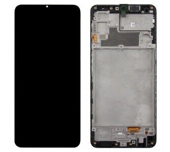 Дисплей для Samsung Galaxy M22 (M225F) в рамке Черный - OR (SP) + набор инструментов и клей