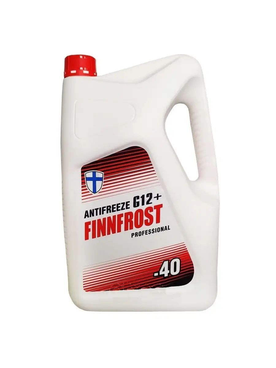 Антифриз Finnfrost G12+ -40 красный 10л.