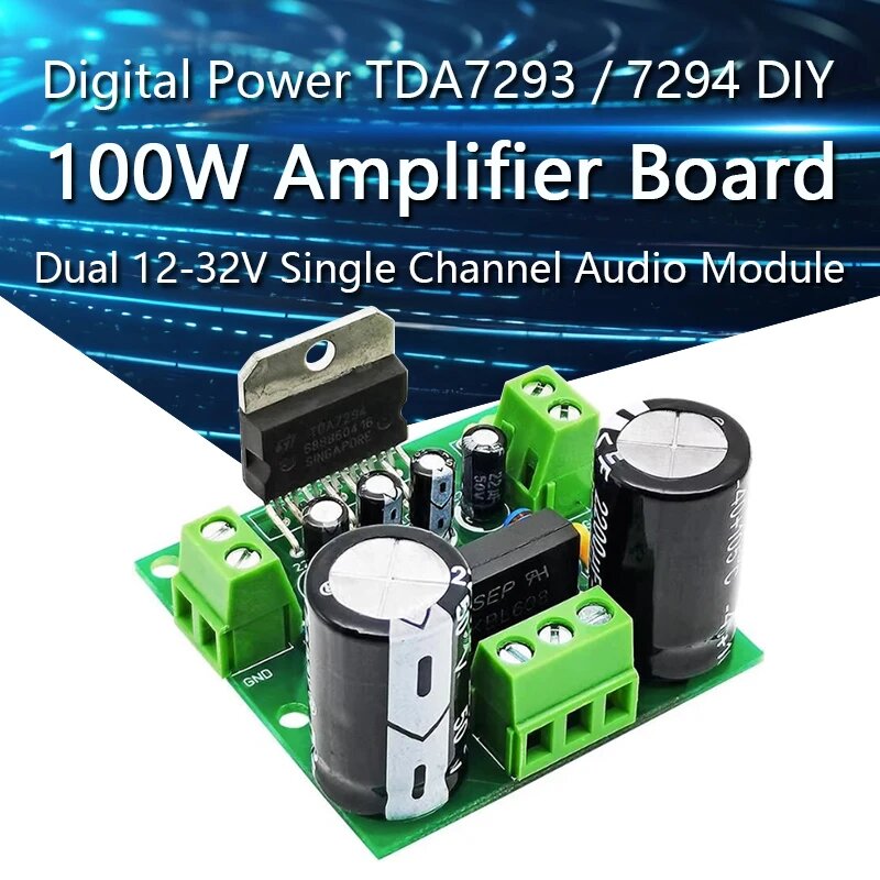 Аудиоусилитель AEVYVKV 100 Вт, TDA7293