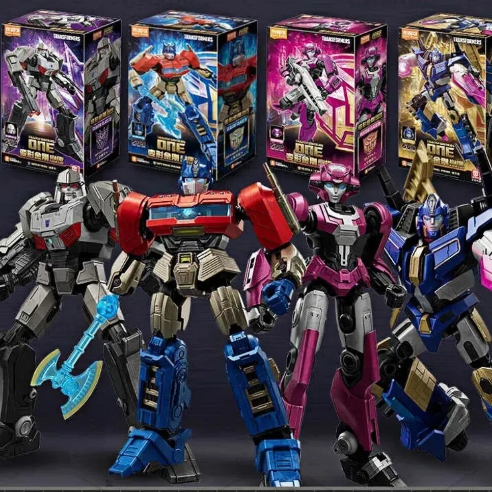 Трансформер Blokees Transformers One Оптимус Прайм светящийся красный — фото 1