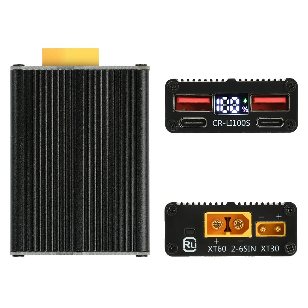 Diymore 2-7S 100 Вт Модуль зарядного устройства XT30XT60 with Case
