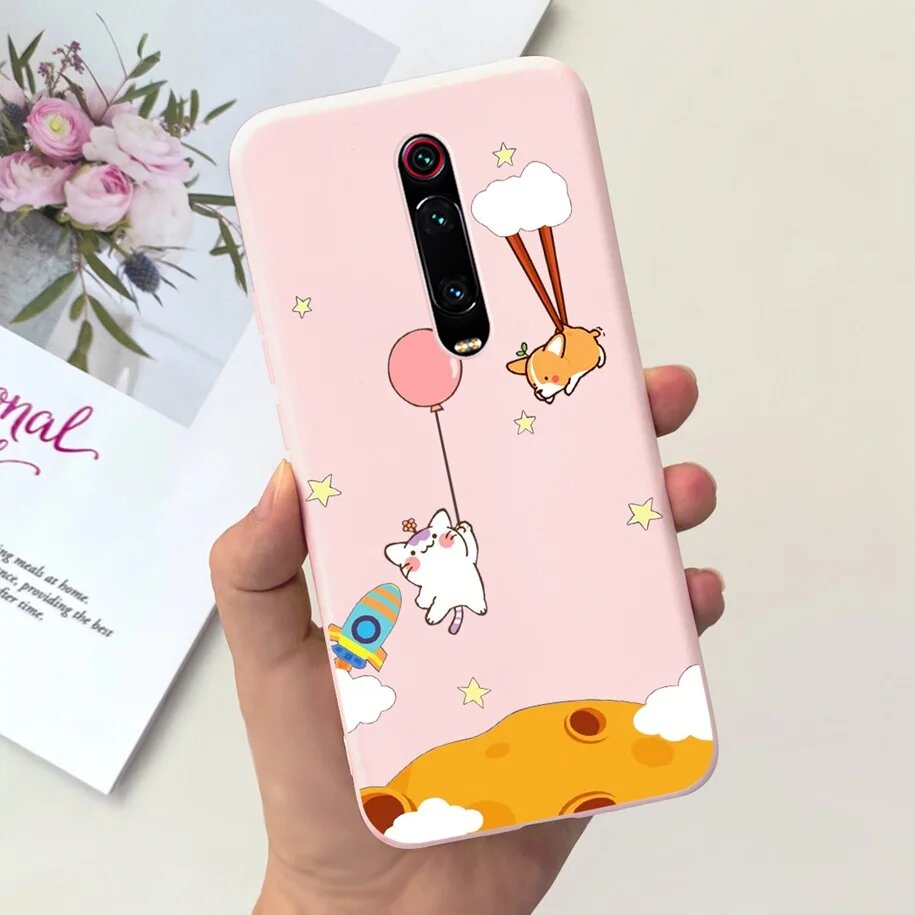 Чехол для Xiaomi Mi 9T, чехол Mi9T Pro, новый модный противоударный Розовый, Capa-U51, For Mi 9T Pro