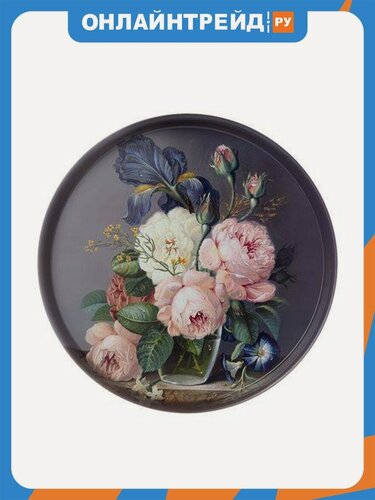 Изображение товара Поднос сервировочный Agness "still life" 33х2,1 см.