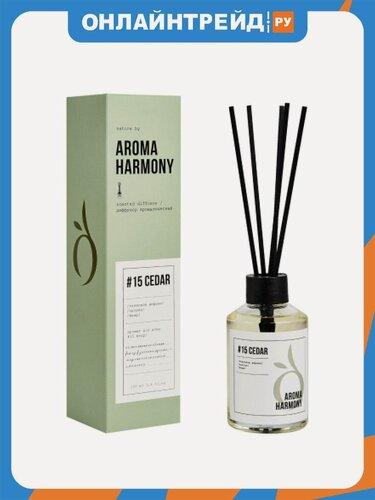 Изображение товара Ароматический диффузор Aroma Harmony №15 Cedar, 100 мл