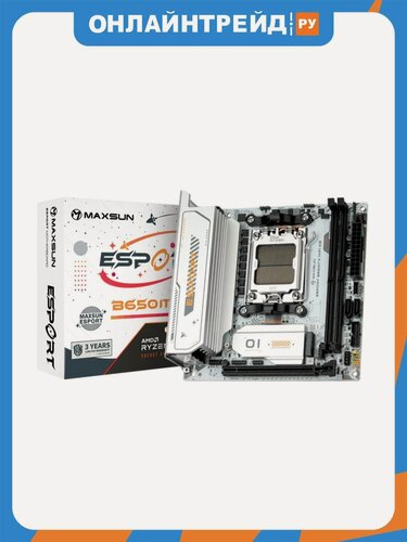 Изображение товара Материнская плата Maxsun MS-eSport B650ITX WIFI ICE (AM5, mini-ITX)