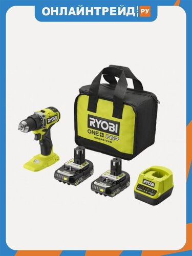 Изображение товара Дрель-шуруповерт аккумуляторная Ryobi ONE+ RDD18C-220S 5133004980