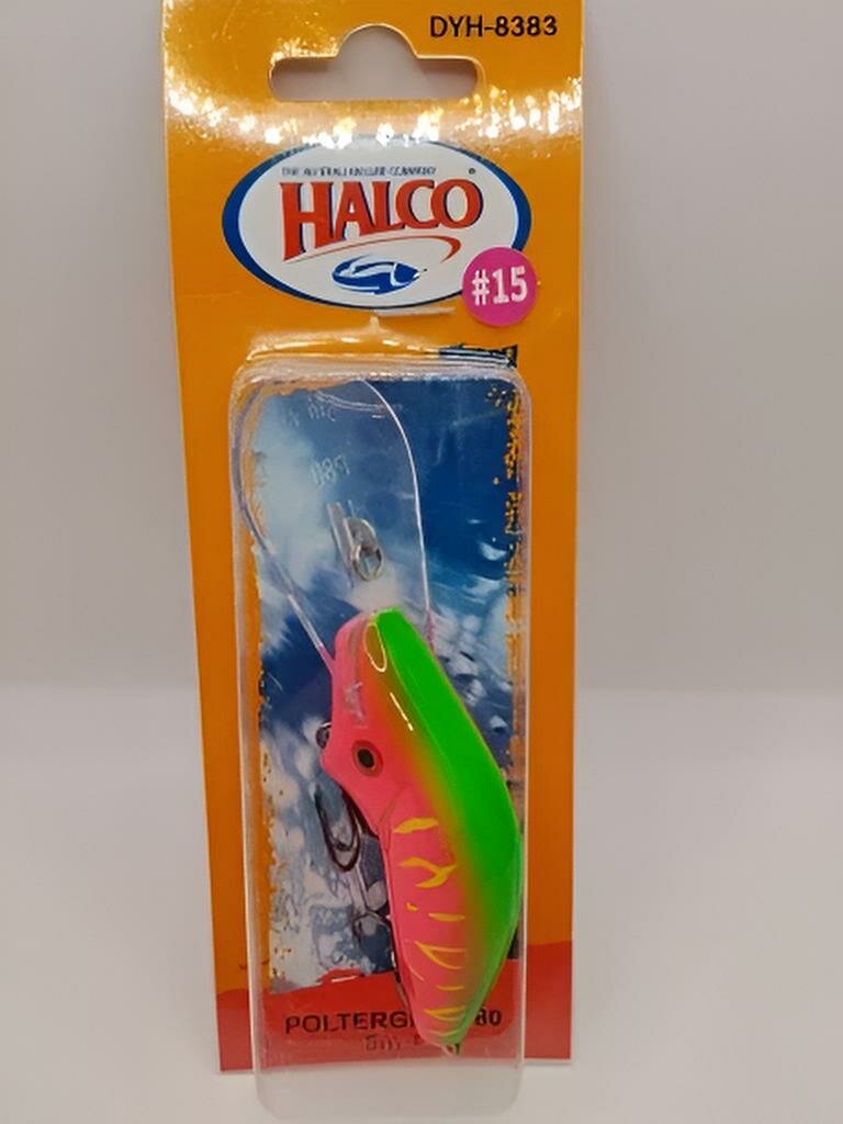 Воблер шэд Halco Poltergeist 80мм, 17г, шумовой воблер для троллинга и ловли взаброс