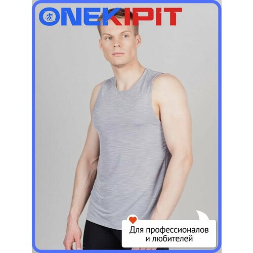 фото Майка спортивная nordski, размер s, серый