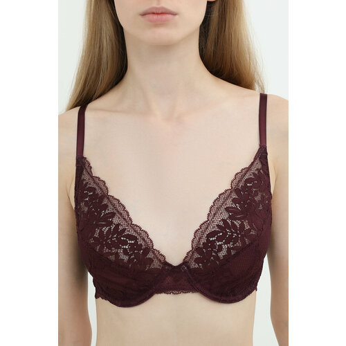 фото Бюстгальтер esprit, размер 80b, бордовый
