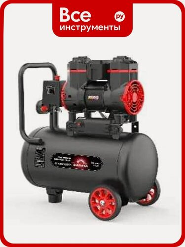 Изображение товара Компрессор SUNREKA GFC290/24DS, безмасляный, 290 л/мин, 24 л, 1.5 кВт