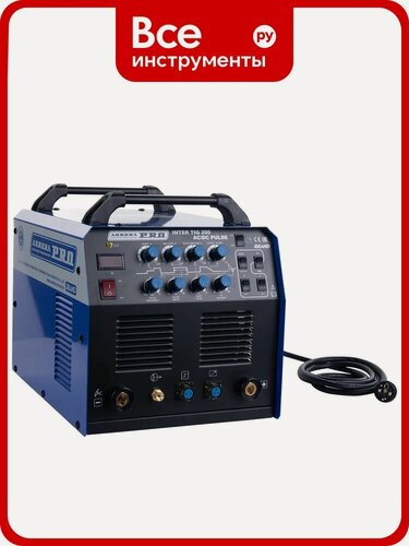 Изображение товара Аргонодуговой сварочный инвертор Aurora PRO INTER TIG 200 AC/DC PULSE Mosfet 10052, Время затухания дуги - 0-15 секунд