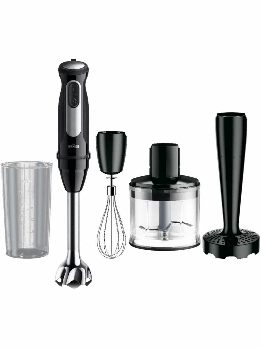 Блендер погружной Braun MultiQuick 5 MQ55307MBK 1000Вт черный