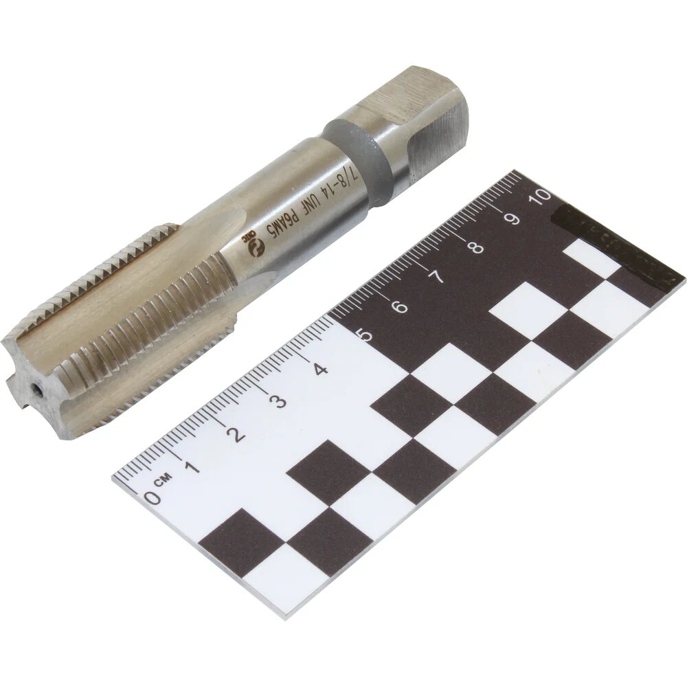 Метчик CNIC 7/8" UNF 60°, P6AM5 дюймовый, м/р, 14 ниток/дюйм, для глухих отверстий 68990