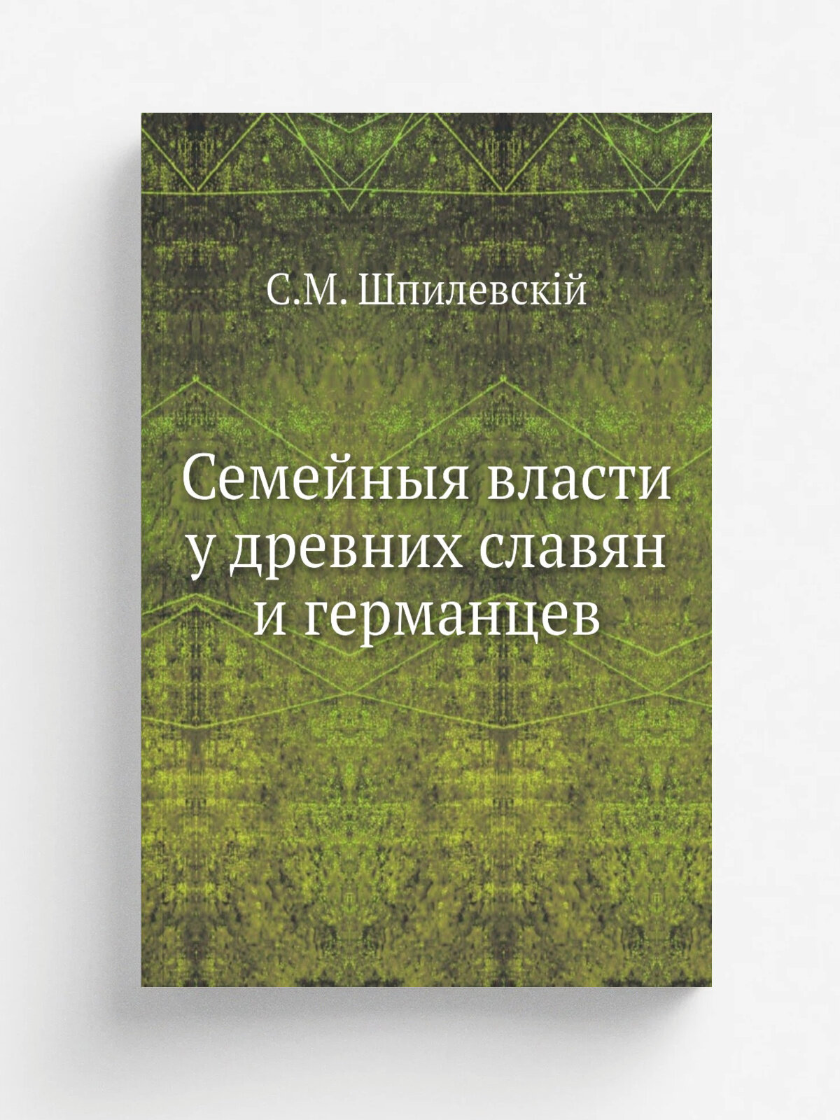 Семейныя власти у древних славян и германцев | С. М. Шпилевск. й | Репринт
