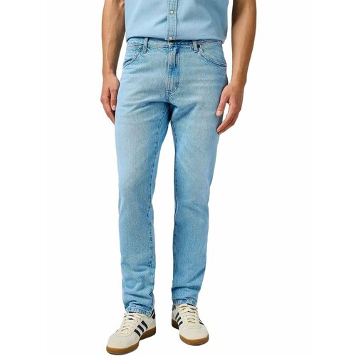 фото Джинсы wrangler men river tapered jeans, размер 31/32, синий