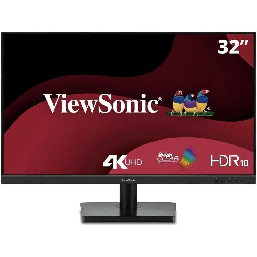 32" Монитор ViewSonic VA3208-4K-HD, 3840x2160, VA, 2хHDMI, 1хDP, черный