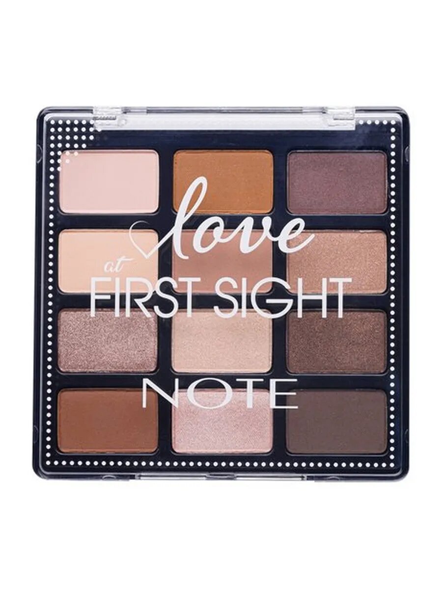 Note Love at First Sight Eyeshadow Palette Палетка те