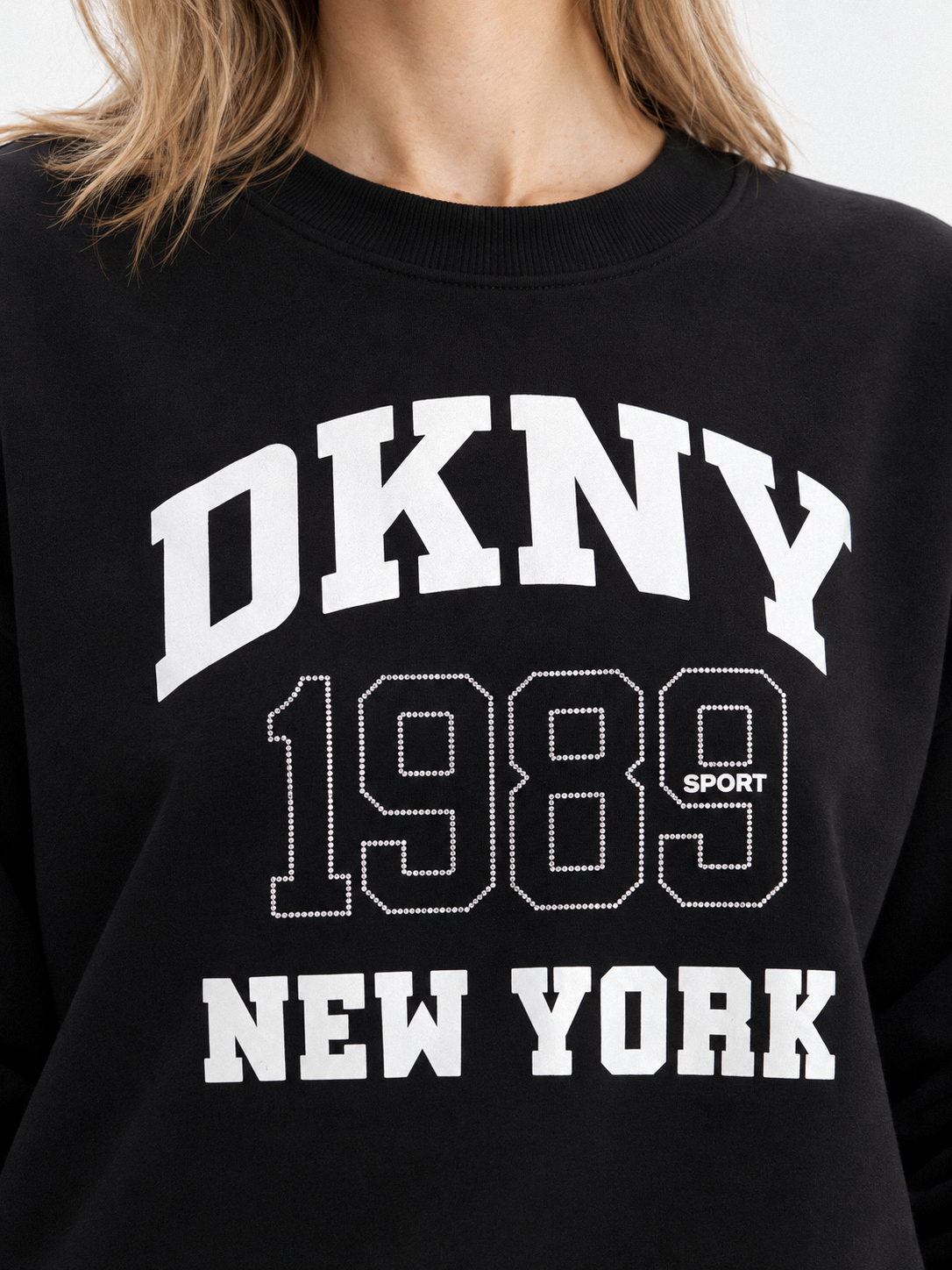Свитшот DKNY, 1 шт., размер S, , черный — фото 1