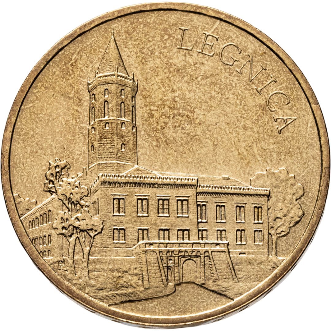Польша 2 злотых 2006 "Легница", Латунь, в сохранности UNC