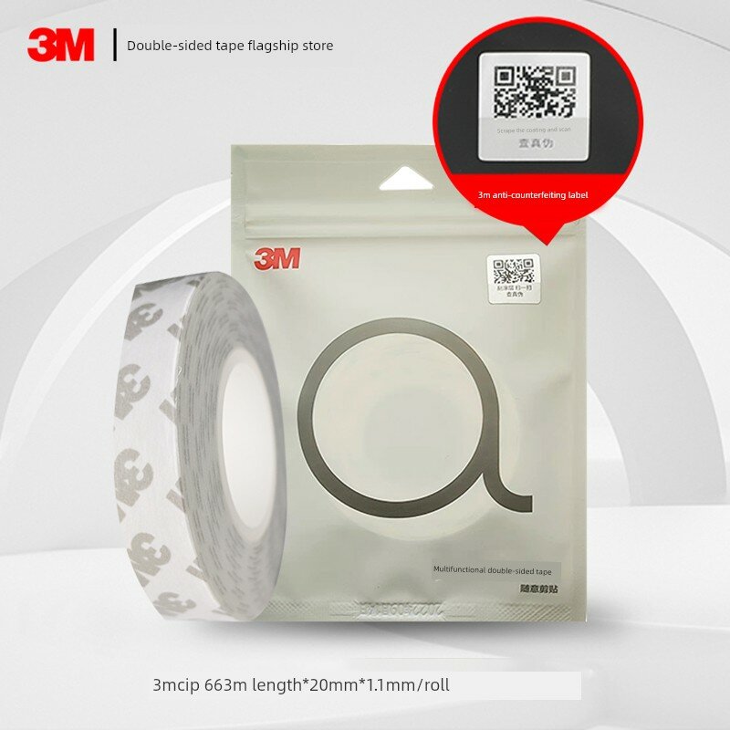 3M Двухсторонняя пена для крепления 20 мм x 3 м длина 5 листов для стен