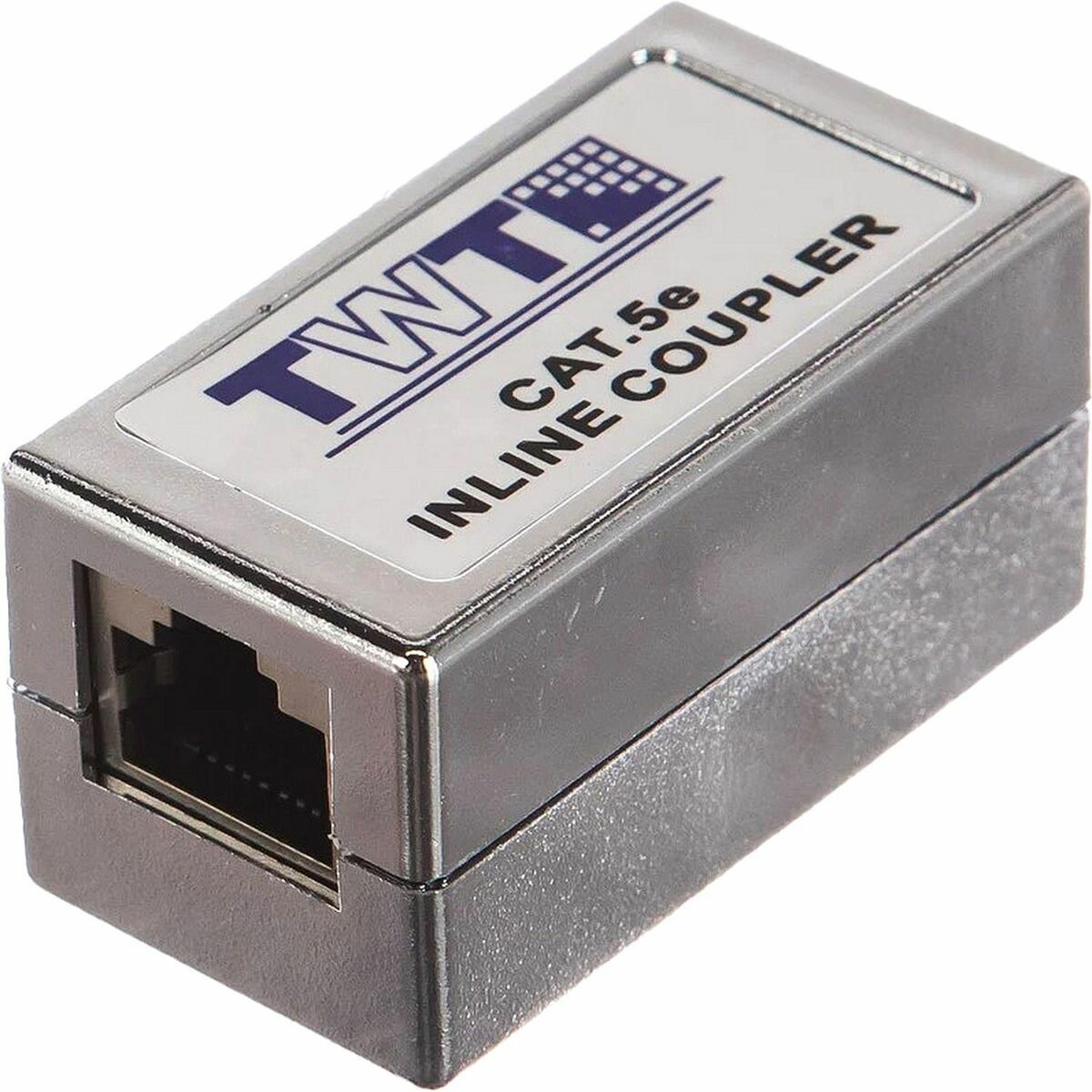 Адаптер проходной TWT TWT-CP45STP5E RJ-45, экранированный, категории 5е (2167603)