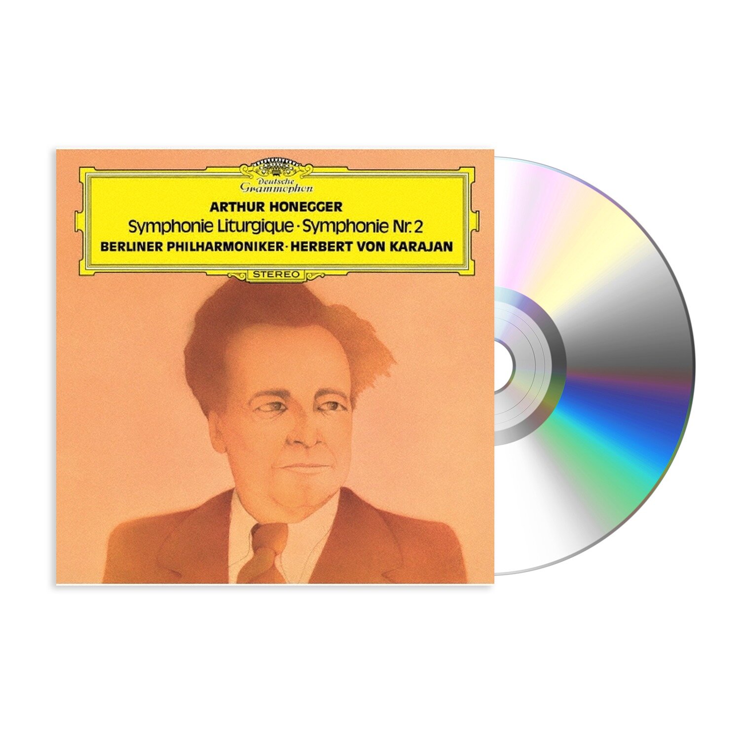 Музыка SACD Arthur Honegger - Berliner Philharmoniker Herbert von Karajan - Symphonie Liturgique Symphonie Nr. 2, SACD, Or*ginal