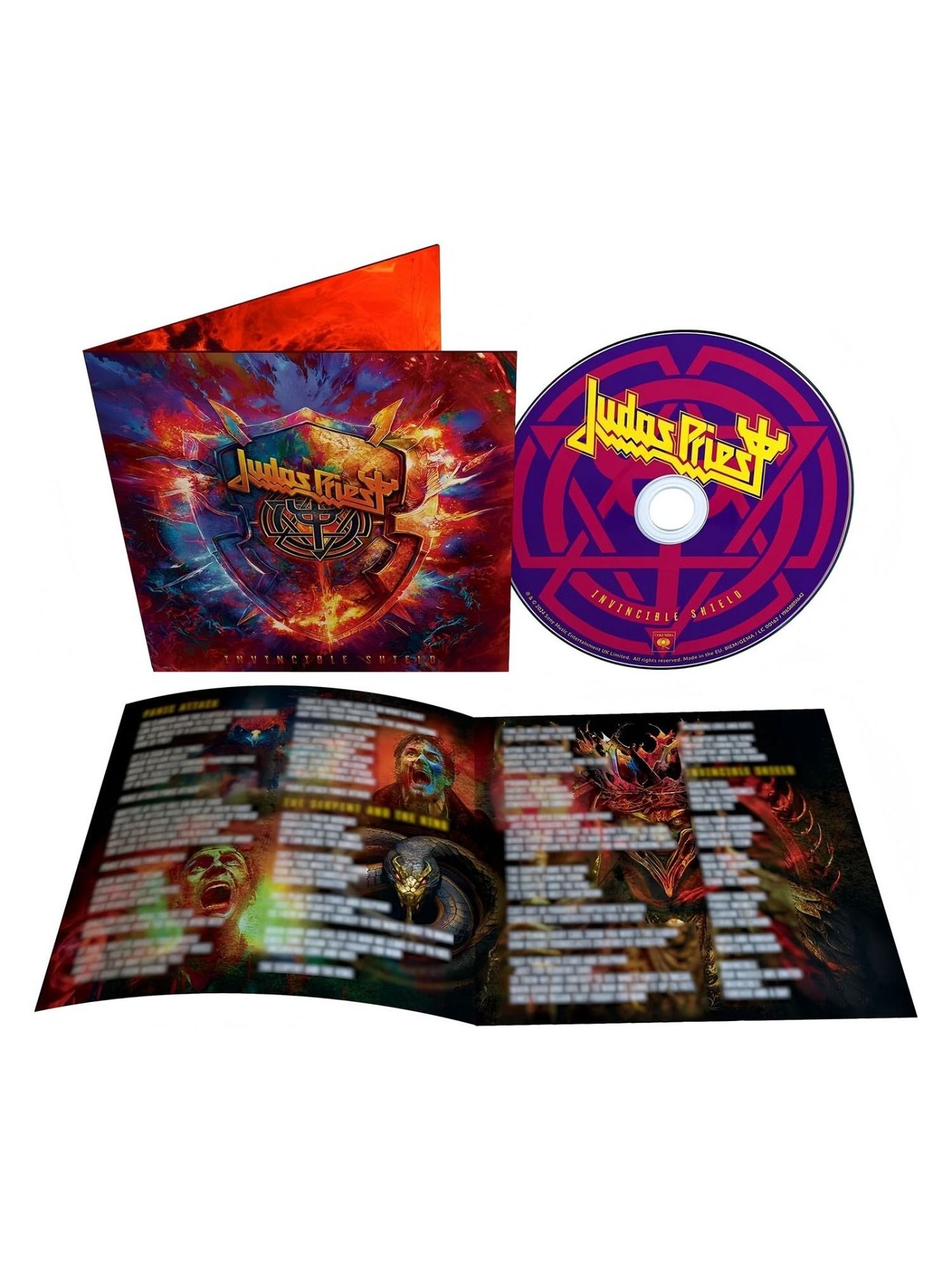 Музыка CD Judas Priest - Invincible Shield