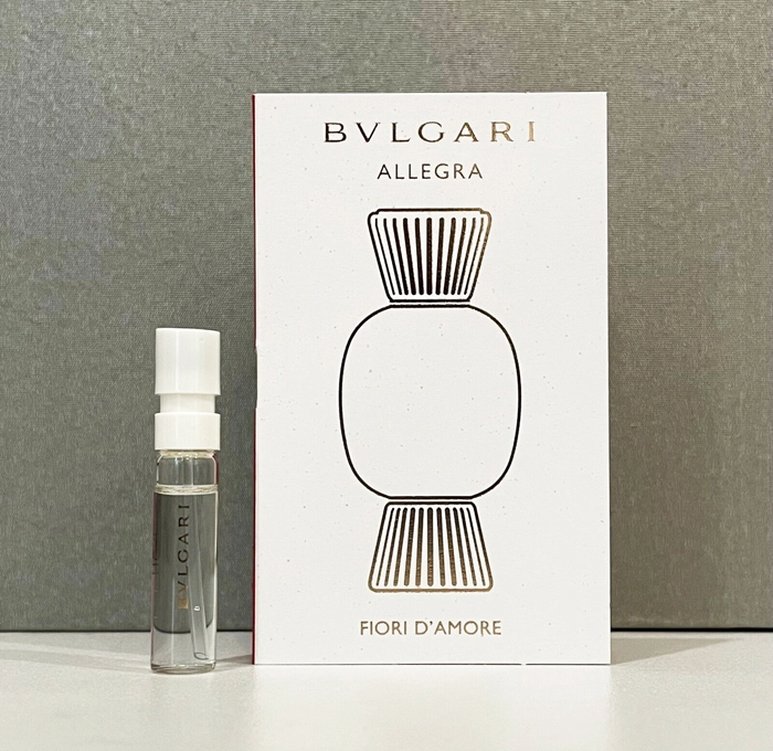 Миниатюра женской парфюмерной воды Bvlgari Fiori D Amore 1.5 мл / Цветы Любви