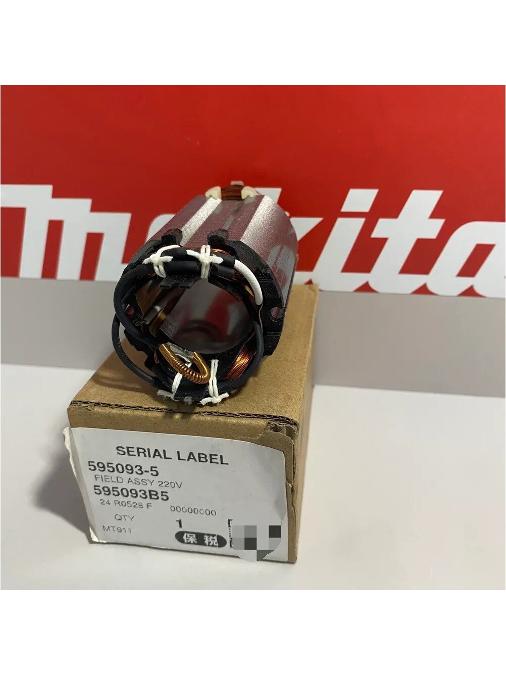 Фирменный Makita M9100B MT911 MT912 Статор для прямой шлифмашины 595093-5