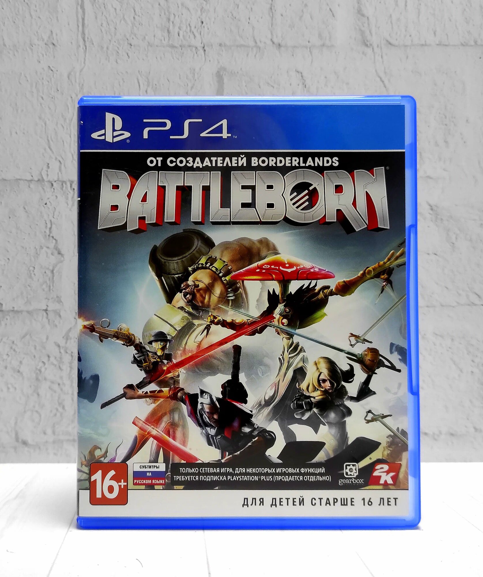 Battleborn Русские субтитры Видеоигра на диске PS4 / PS5. Товар уцененный