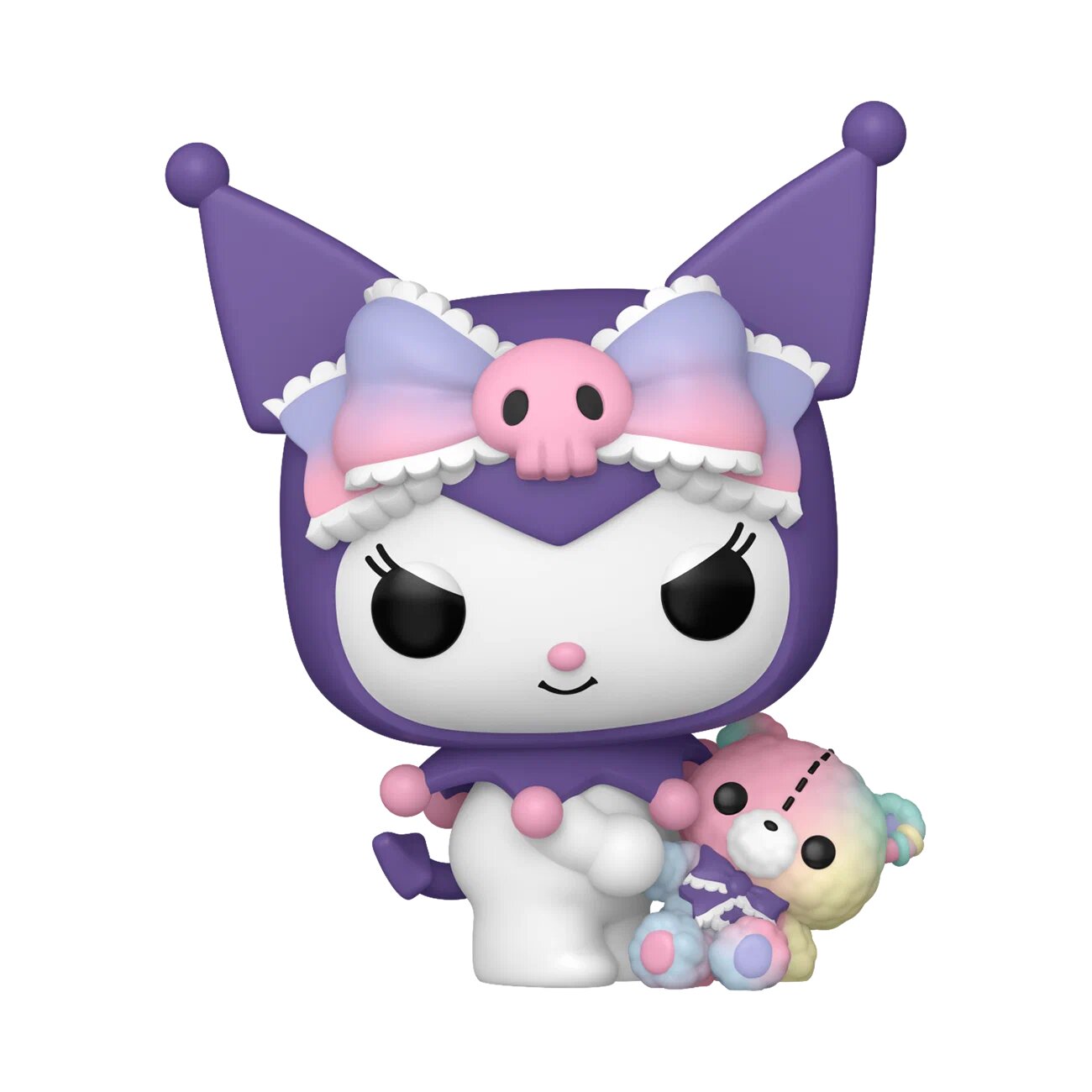 Фигурка Funko POP! Sanrio - Kuromi with Bear 88538 (129) Куроми с мишкой