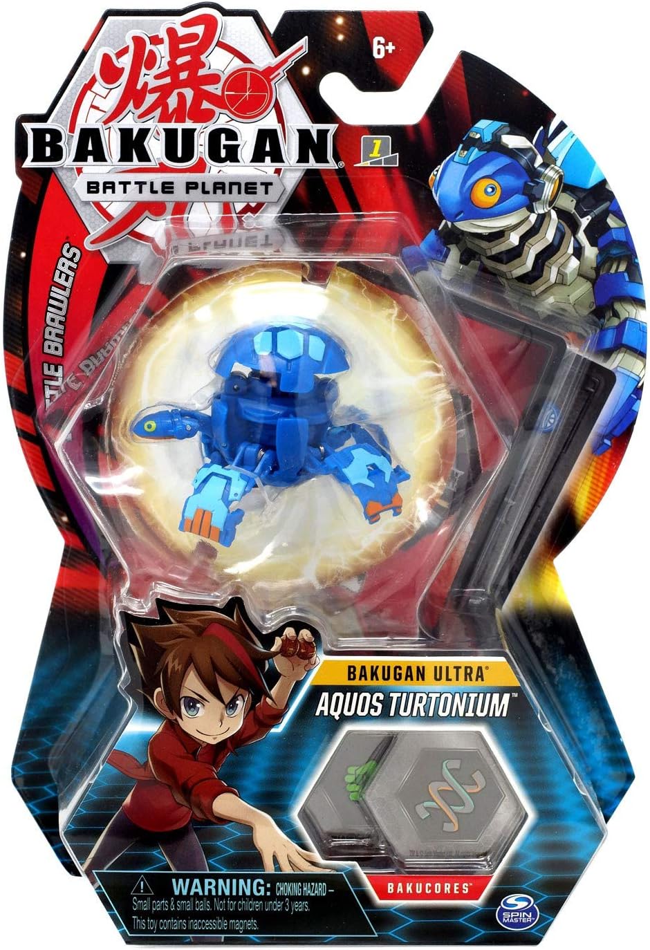 Фигурка BAKUGAN Ultra Aquos Turtonium Spin Master