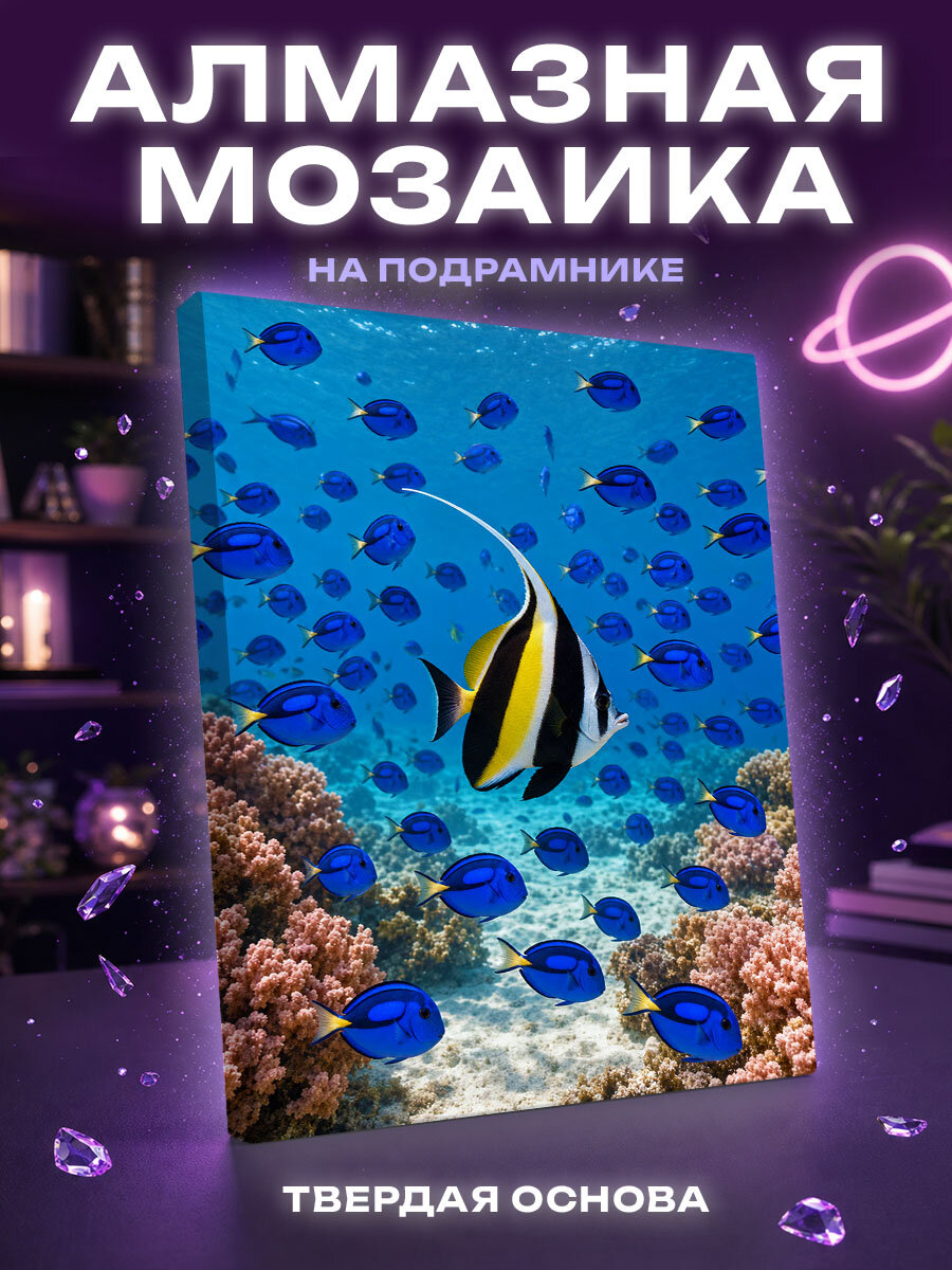 Алмазная мозаика Идол тропического рифа