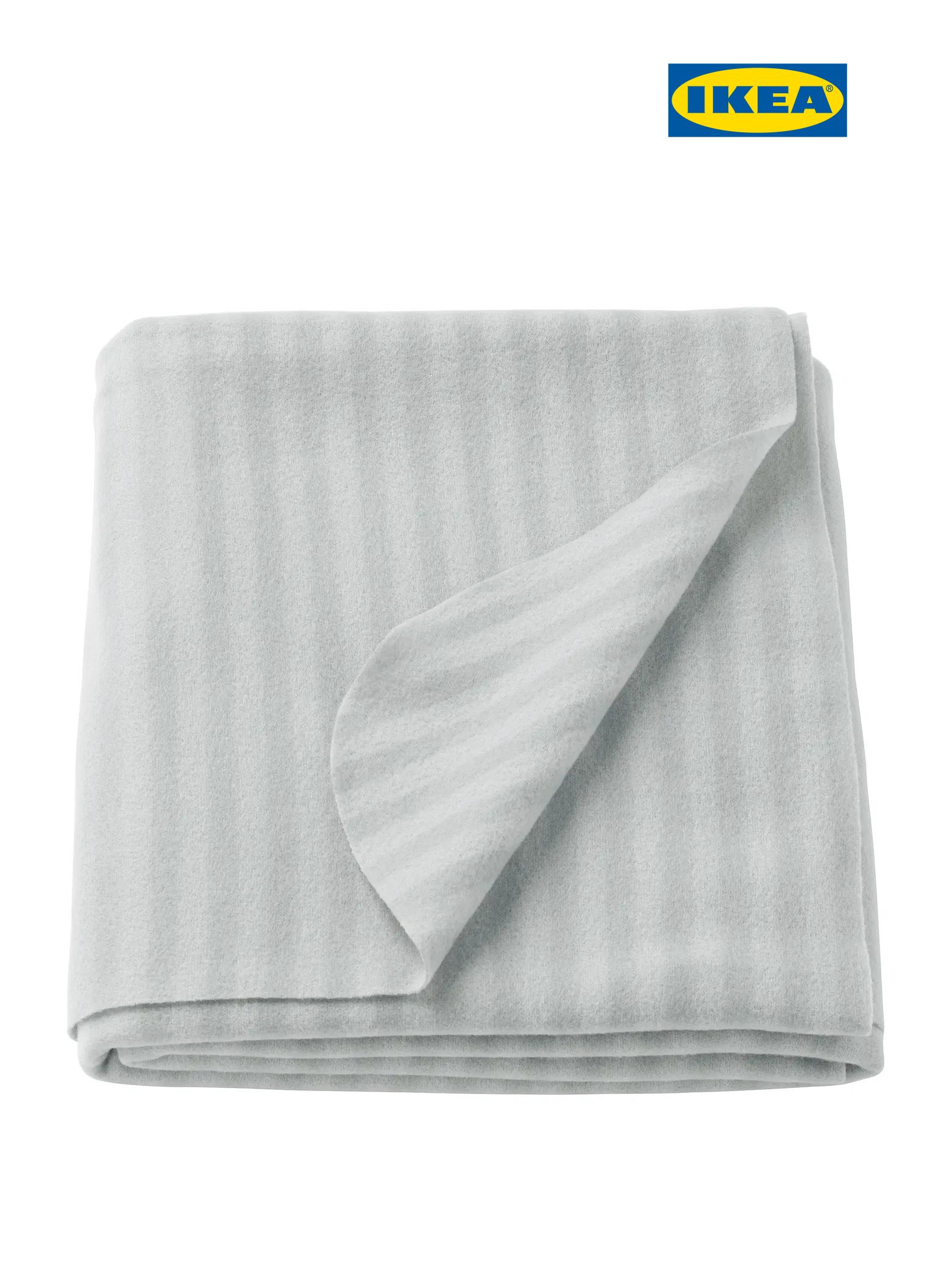 IKEA Плед 120x160 см светло-серый-