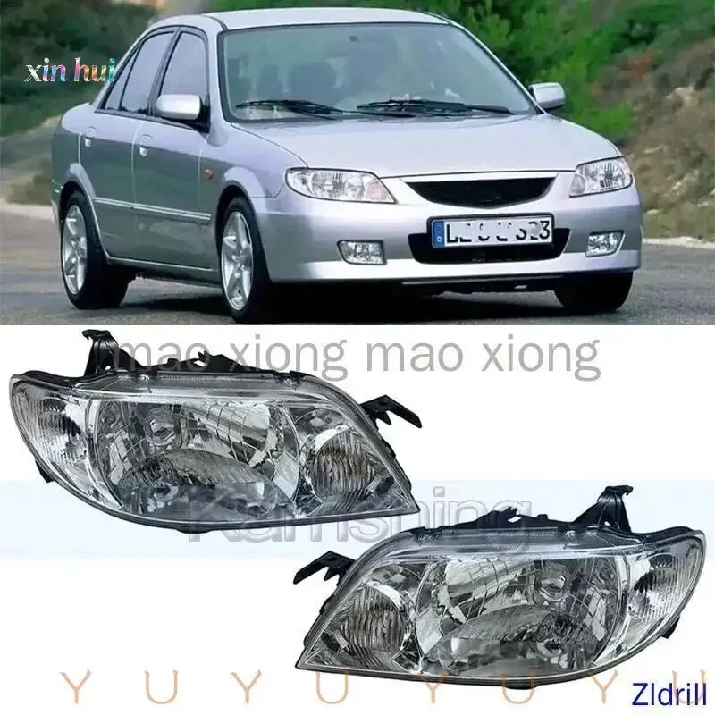 Фара автомобильная, Огни дневные ходовые, 2 шт, арт. Mazda 323 Family