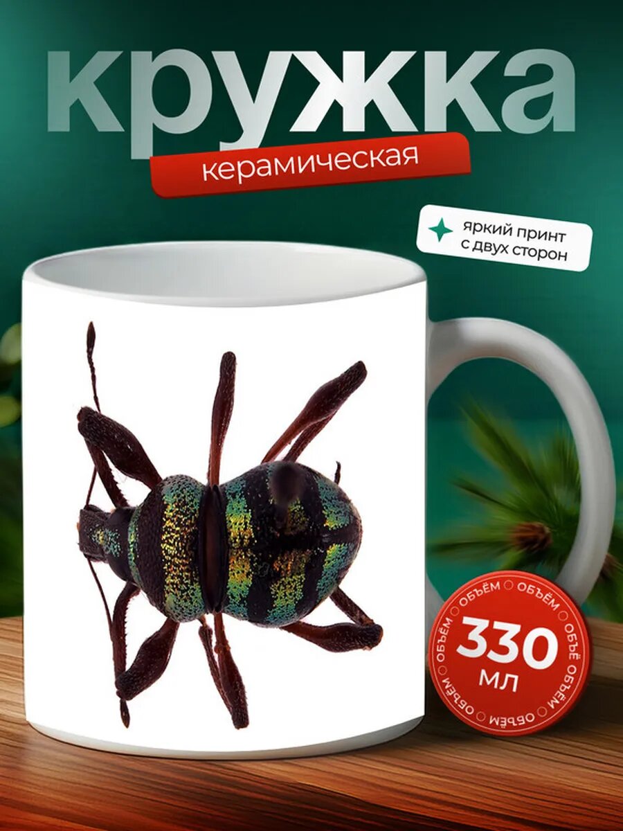 Кружка Долгоносик насекомое 19,