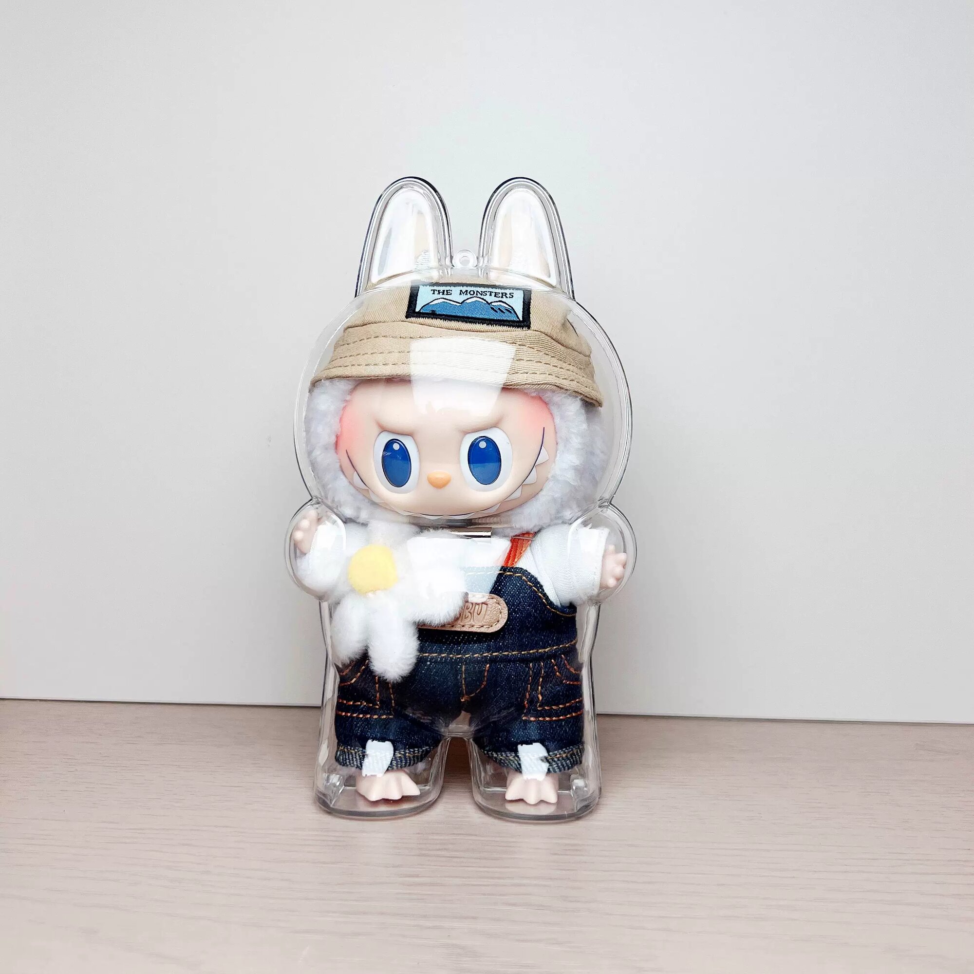 Высокопрозрачный жесткий чехол-защита для плюшевых фигурок Labubu